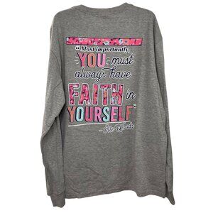 Jadelynn Brooke Elle Woods Graphic Tee Women's Size Large Legally Blonde Quote